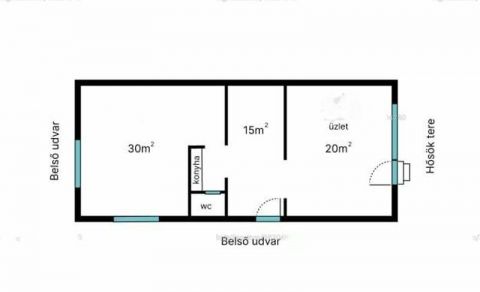 Eladó Üzlethelyiség 2500 Esztergom 