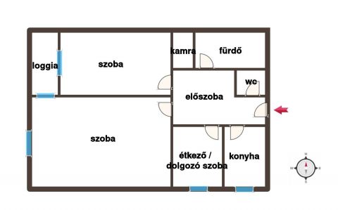 Kiadó Lakás 3200 Gyöngyös 