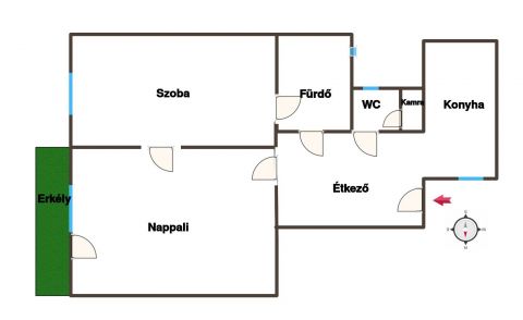 Eladó Lakás 1023 Budapest 2. kerület 