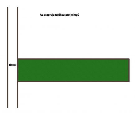 Eladó Telek 2373 Dabas Dabas csendes zsákutcája