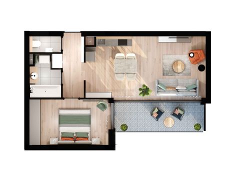 Eladó Lakás 1076 Budapest 7. kerület , Városliget és Keleti közelében ÚJÉPÍTÉSŰ lakások 