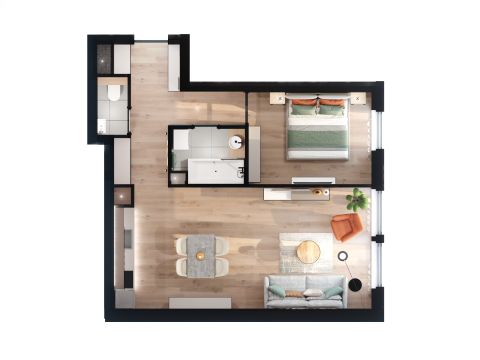 Eladó Lakás 1076 Budapest 7. kerület , Városliget és Keleti közelében ÚJÉPÍTÉSŰ lakások 