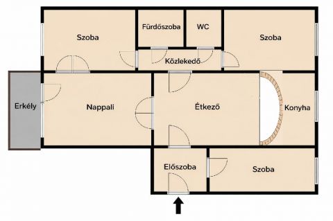 Eladó Lakás 1131 Budapest 13. kerület 1131 Budapest 13, Angyalföld