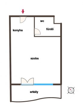 Kiadó Lakás 6035 Ballószög Újépítésű 47nm+27nm erkélyes 1 emeleti lakás kiadó