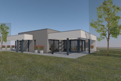 Eladó Ház 6000 Kecskemét , Minimál stílusú ház az Arborétum mellett