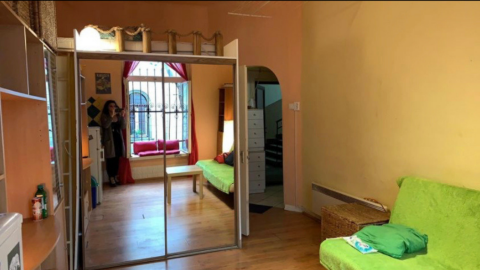 Eladó Lakás 1081 Budapest 8. kerület Belvárosi garzon a Láthatatlan Kertben 