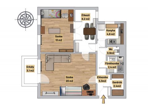 Eladó Lakás 1091 Budapest 9. kerület 