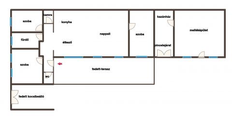 Eladó Ház 3200 Gyöngyös Kékes tér közelében