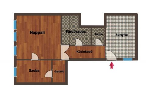 Eladó Lakás 1052 Budapest 5. kerület Párizsi utca - Deák Ferenc utca 