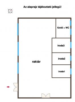 Kiadó Tároló/Raktár 2360 Gyál 