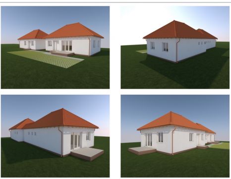 Eladó Ház 2200 Monor , Újépítésű,tároló kapcsolatos,3 szobás,kb 300 nm-es kerttel!