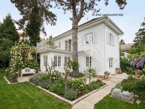 Eladó Ház 1029 Budapest 2. kerület , Magnóliás oázis a 2/A kerületben – Intim kert, télikert 