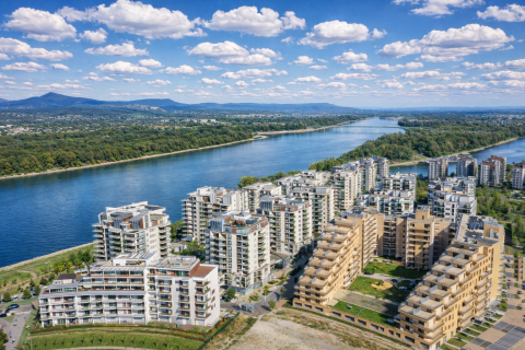 Eladó Lakás 1138 Budapest 13. kerület , XIII. Marina part panorámás 3 szobás erkélyes duplakomfortos