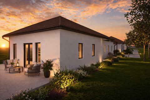 Eladó Ház 2367 Újhartyán Központ mégis kertváros!