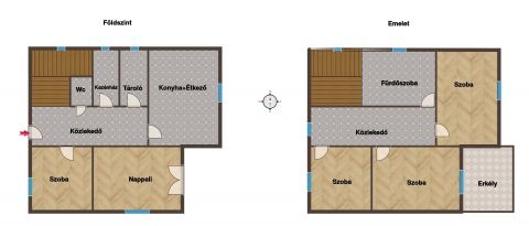 Eladó Ház 8999 Zalalövő Zalalövő családi házas utcájában