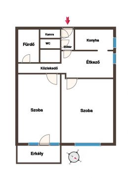 Eladó Lakás 8500 Pápa Vajda Péter Lakótelep