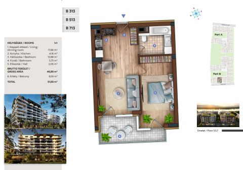 Eladó Lakás 1138 Budapest 13. kerület 