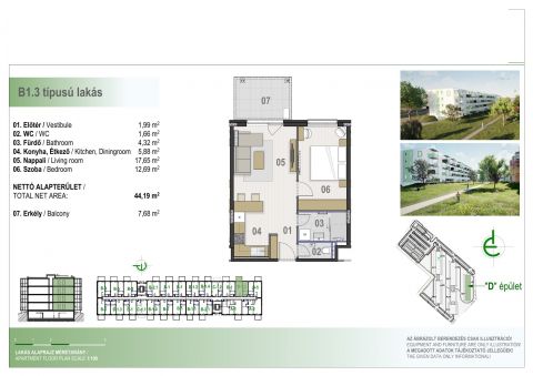 Eladó Lakás 4030 Debrecen , MODERN, FIATALOS ÚJ LAKÁSOK