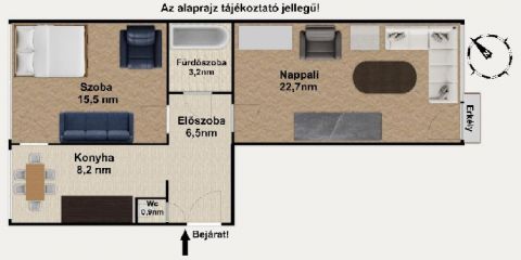 Eladó Lakás 1204 Budapest 20. kerület 1204 Budapest 20, Eperjes utcai lakótelep