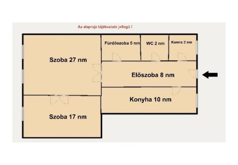 Eladó Lakás 1064 Budapest 6. kerület 1064 Budapest 6, Nyugati