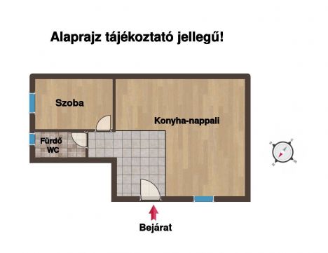 Eladó Lakás 1053 Budapest 5. kerület Károlyi kert közelében, felújított, önálló HRSZ-es lakás