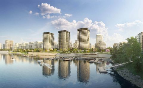 Eladó Lakás 1138 Budapest 13. kerület Marina Cityben, nagyteraszos ,panorámás lakás!