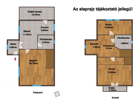 Eladó Ház 2220 Vecsés önálló családi ház
