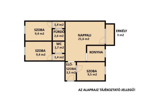 Eladó Lakás 8200 Veszprém 8200 Veszprém, Egry lakótelep