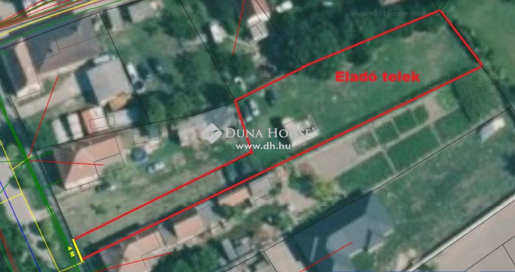 2344 Dömsöd , Központhoz közeli építési telek! — 1/4