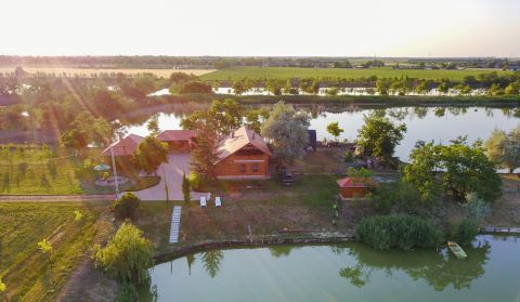 Eladó Ház 5900 Orosháza , Kivételes birtok, szomszédmentes, halastóval, extrákkal