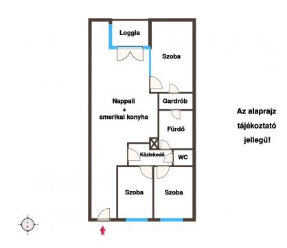 Eladó Lakás 1076 Budapest 7. kerület Felújított, 4 szobás, loggiás lakás a Városliget mellett