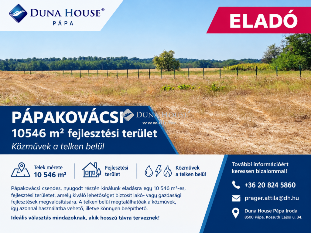 8596 Pápakovácsi — 1/2
